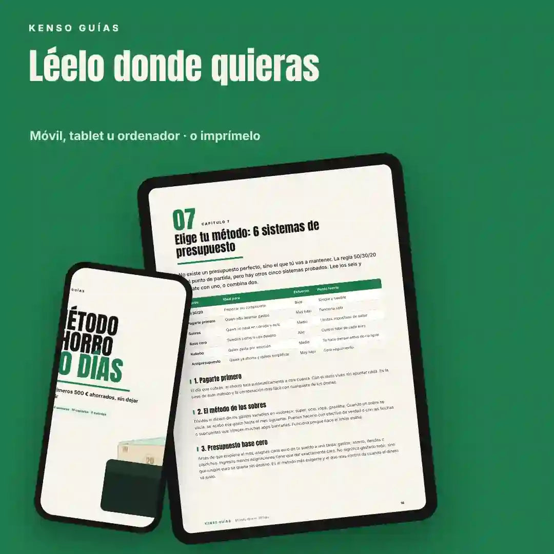 Método Ahorro 30 Días – Tus primeros 500 € ahorrados