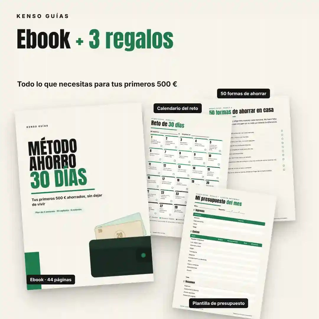 Método Ahorro 30 Días – Tus primeros 500 € ahorrados