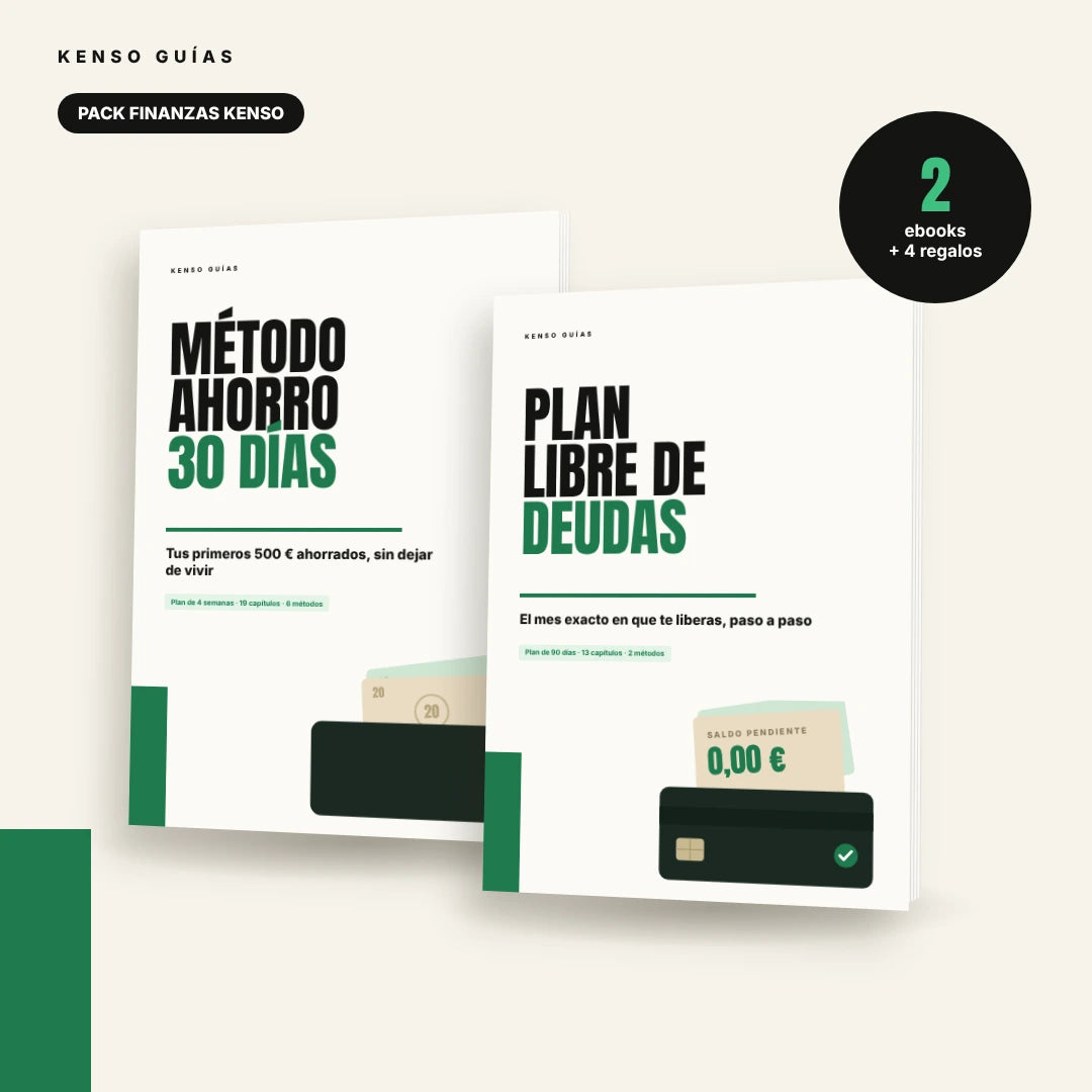 Pack Finanzas Kenso – Ahorra y sal de tus deudas