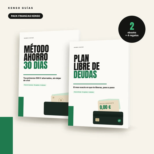 Pack Finanzas Kenso – Ahorra y sal de tus deudas
